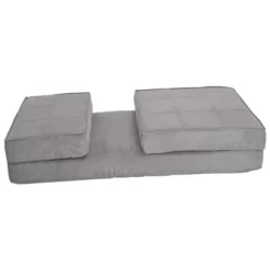 Tangkula Fold Down Chair Convertible Couch GrayBlack -Tangkula GUEST 010b13e5 918e 48e4 9acd 42f370f6e5e8