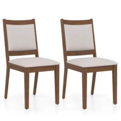 Tangkula Modern Dining Chair Set Of 4 Upholstered Kitchen Chair W/ Padded Backrest & Seat 17 Tangkula Modern Dining Chair Set Of 4 Upholstered Kitchen Chair W/ Padded Backrest & Seat -Tangkula GUEST 059cf6fa 3f0a 420d 8ad8 6b8c59936d71