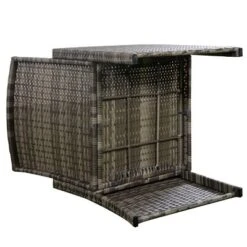 Tangkula 4PCS Outdoor Furniture Set Chairs Coffee Table Patio Garden Set Mix Gray -Tangkula GUEST 079827fc 3c05 4c6e a192 6e1c1e0bbb16