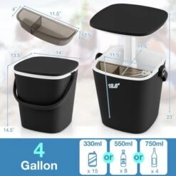 Tangkula Portable Cooler Table With Handle Cooler W/ Lift Top Lid & Bottle Opener 3-in-1 Outdoor Cocktail Drink Table Black/Blue 17 Tangkula Portable Cooler Table With Handle Cooler W/ Lift Top Lid & Bottle Opener 3-in-1 Outdoor Cocktail Drink Table Black/Blue -Tangkula GUEST 09bb2480 85fc 42db a294 a36e7a4a9105