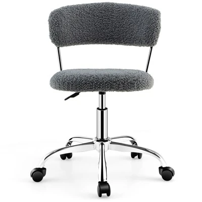 Tangkula Computer Desk Chair Adjustable Office Chair Swivel Vanity Chair 9 Tangkula Computer Desk Chair Adjustable Office Chair Swivel Vanity Chair - Image 9