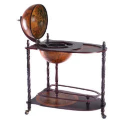 Tangkula Globe Bar Stand 34'' H Global Italian Style Rack Drinks Bottle Shelf -Tangkula GUEST 0da7b0fb 53ee 4530 b390 84c137e9ed80