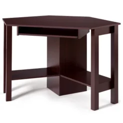 Tangkula Wooden Corner Computer Desk With Drawer Office Study Table Black/Walnut/White -Tangkula GUEST 1423063e a403 40a3 bbf4 93b8e35abce4