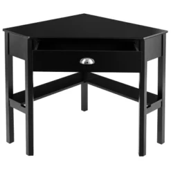 Tangkula Corner Computer DeskTable Wood Workstation BlackWhite -Tangkula GUEST 16ced3af 8efd 42c6 bc5f 38f7c836eb36