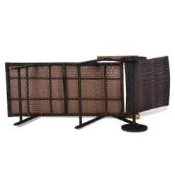 Tangkula 2PCS Folding Outdoor Rattan Chaise Lounge Chair Cushioned Recliner With Wheels& Cushions 20 Tangkula 2PCS Folding Outdoor Rattan Chaise Lounge Chair Cushioned Recliner With Wheels& Cushions -Tangkula GUEST 1af07111 5130 4c72 b93b 0b112a7c27aa