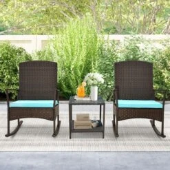 Tangkula 3 Pieces Rocking Wicker Bistro Set Outdoor Front Porch Rocker Chairs Conversation Set 13 Tangkula 3 Pieces Rocking Wicker Bistro Set Outdoor Front Porch Rocker Chairs Conversation Set -Tangkula GUEST 1d5b96ff 6959 432b a515 591bb9f7aa53