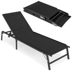 Tangkula Lounge Chair Outdoor Set Of 2 Foldable Patio Chaise Lounge Chairs With 5-Position Adjustable Backrests Heavy Duty Metal Frame No Assembly 18 Tangkula Lounge Chair Outdoor Set Of 2 Foldable Patio Chaise Lounge Chairs With 5-Position Adjustable Backrests Heavy Duty Metal Frame No Assembly -Tangkula GUEST 348e898c 1754 45e7 b07e a8d8631c0415