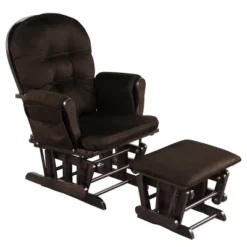 Tangkula Rocking Chair Baby Nursery Chair Glider With Ottoman &Storage Pocket -Tangkula GUEST 515173da 8a9d 462f bed0 c0520a0be64d