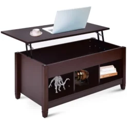 Tangkula Height Adjustable Wood Table Coffee Desk Teapoy Hidden Compartment 19 Tangkula Height Adjustable Wood Table Coffee Desk Teapoy Hidden Compartment -Tangkula GUEST 529d252c a06a 4210 a6f4 5f4206ba9c0b