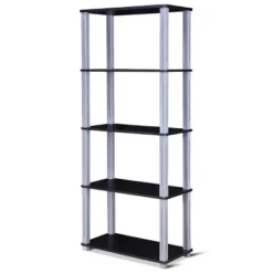 Tangkula 5-Tier Storage Rack Display Shelves Bookshelf For Home Office -Tangkula GUEST 57fd3354 f7d3 4377 9fbd 770f2286a81a