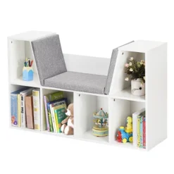 Tangkula Storage Cabinet Kids Bookcase Multi-Functional Display Shelf With 6 Cubby -Tangkula GUEST 5c7faede 7ac8 42ff b30a c2a2ab32e42d