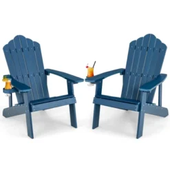 Tangkula 2PCS Adirondack Chair HIPS Adirondack Chair W/Cup Holder Realistic Wood Grain Weather Resistant Outdoor Chair For 380 LBS Weight Capacity Black/Navy/White/Teak/Dark Green/Red/Light Grey/Yellow 28 Tangkula 2PCS Adirondack Chair HIPS Adirondack Chair W/Cup Holder Realistic Wood Grain Weather Resistant Outdoor Chair For 380 LBS Weight Capacity Black/Navy/White/Teak/Dark Green/Red/Light Grey/Yellow -Tangkula GUEST 5ed28b75 896c 4232 bfca df1a02bce514
