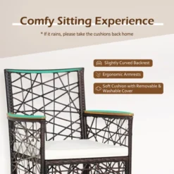 Tangkula Patio PE Rattan Dining Chairs Set Of 2/4 Patio PE Wicker Armchairs With Removable Cushions And Acacia Wood Armrests 12 Tangkula Patio PE Rattan Dining Chairs Set Of 2/4 Patio PE Wicker Armchairs With Removable Cushions And Acacia Wood Armrests -Tangkula GUEST 639407dd bbd3 47fb 84dd a72e6cc37837