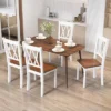 Tangkula Dining Chairs Set Of 4 Wood Farmhouse Dining Room Side Chairs For Home Kitchen