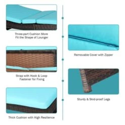 Tangkula Patio Adjustable Rattan Chaise Lounge Chair Folding Reclining Wicker Chair 12 Tangkula Patio Adjustable Rattan Chaise Lounge Chair Folding Reclining Wicker Chair -Tangkula GUEST 88844f0d dc0c 41bb 9739 3f2dd9f7a74f