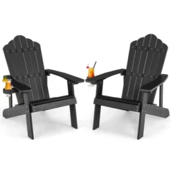 Tangkula 2PCS Adirondack Chair HIPS Adirondack Chair W/Cup Holder Realistic Wood Grain Weather Resistant Outdoor Chair For 380 LBS Weight Capacity Black/Navy/White/Teak/Dark Green/Red/Light Grey/Yellow 25 Tangkula 2PCS Adirondack Chair HIPS Adirondack Chair W/Cup Holder Realistic Wood Grain Weather Resistant Outdoor Chair For 380 LBS Weight Capacity Black/Navy/White/Teak/Dark Green/Red/Light Grey/Yellow -Tangkula GUEST 8bbf429a cf84 4b0a b059 c36cb89521b5
