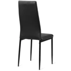 Tangkula Set Of 6 Dining Chairs High Back Kitchen Home Furniture,PVC -Tangkula GUEST 98b36903 fd3b 4a4e ba5d 81927b790c7d