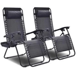 Tangkula 2PC Zero Gravity Chair Adjustable Recliners Textiliene 24 Tangkula 2PC Zero Gravity Chair Adjustable Recliners Textiliene -Tangkula GUEST 9a404d2b d926 4e78 b32e 5a5a93d35094