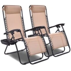 Tangkula 2PC Zero Gravity Chair Adjustable Recliners Textiliene 23 Tangkula 2PC Zero Gravity Chair Adjustable Recliners Textiliene -Tangkula GUEST a4c9abe5 2618 4fbe a670 1bb7f1c30d06