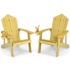 Tangkula 2PCS Adirondack Chair HIPS Adirondack Chair W/Cup Holder Realistic Wood Grain Weather Resistant Outdoor Chair For 380 LBS Weight Capacity Black/Navy/White/Teak/Dark Green/Red/Light Grey/Yellow 31 Tangkula 2PCS Adirondack Chair HIPS Adirondack Chair W/Cup Holder Realistic Wood Grain Weather Resistant Outdoor Chair For 380 LBS Weight Capacity Black/Navy/White/Teak/Dark Green/Red/Light Grey/Yellow -Tangkula GUEST a7846229 4ad0 4ac9 b421 191e9bbd1d09