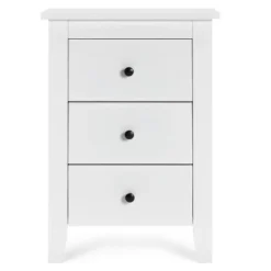 Tangkula 2PCS End Table Nightstand Living Room Furniture W/ 3 Drawers White -Tangkula GUEST b1e7688c 9f4d 4c1c 8045 6bc9f39f7d68