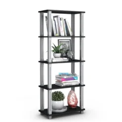 Tangkula 5-Tier Storage Rack Display Shelves Bookshelf For Home Office -Tangkula GUEST b6d88a64 dc5e 4956 9329 4f9985bc2486