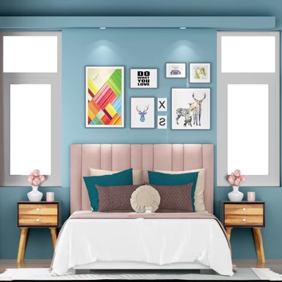 Tangkula Wooden Nightstand With 2 Storage Drawers Accent End Side Table For Bedroom&Living Room 2 Tangkula Wooden Nightstand With 2 Storage Drawers Accent End Side Table For Bedroom&Living Room - Image 2