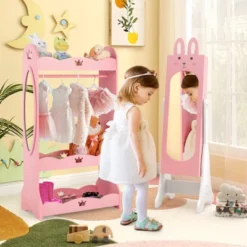 Tangkula Kids Jewelry Armoire Cabinet Free-Standing Full Length Mirror With Storage And 4 Tilt Angles 19 Tangkula Kids Jewelry Armoire Cabinet Free-Standing Full Length Mirror With Storage And 4 Tilt Angles -Tangkula GUEST c0c0ce13 3034 4b28 bdbc 0dd8c5d38619