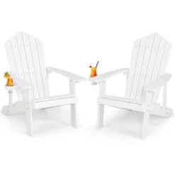 Tangkula 2PCS Adirondack Chair HIPS Adirondack Chair W/Cup Holder Realistic Wood Grain Weather Resistant Outdoor Chair For 380 LBS Weight Capacity Black/Navy/White/Teak/Dark Green/Red/Light Grey/Yellow 30 Tangkula 2PCS Adirondack Chair HIPS Adirondack Chair W/Cup Holder Realistic Wood Grain Weather Resistant Outdoor Chair For 380 LBS Weight Capacity Black/Navy/White/Teak/Dark Green/Red/Light Grey/Yellow -Tangkula GUEST c4bc492d 4a93 4b5e b0c2 678264a0dded