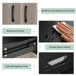 Tangkula 3-Door 71" Kitchen Buffet Pantry Storage Cabinet W/Hutch Adjustable Shelf 15 Tangkula 3-Door 71" Kitchen Buffet Pantry Storage Cabinet W/Hutch Adjustable Shelf -Tangkula GUEST c57a90da bfb8 47c3 9d38 920898d91bbb