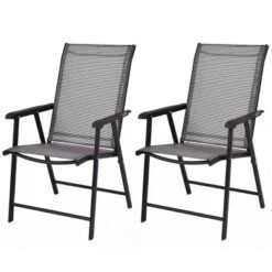 Tangkula 2PCS Folding Chairs Steel Frame Patio Garden Outdoor W/ Armrest & Footrest 19 Tangkula 2PCS Folding Chairs Steel Frame Patio Garden Outdoor W/ Armrest & Footrest -Tangkula GUEST c5ceba91 8957 4d5e 83fe a74bbcf5644f