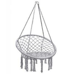 Tangkula Hammock Chair Hanging Cotton Rope Macrame Swing Chair Indoor Outdoor -Tangkula GUEST cf6d237b a08e 4674 a3f1 23a3414902e1