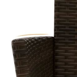 Tangkula 8 Piece Patio Rattan Conversation Set Outdoor Wicker Furniture Set W/ Chair Loveseat & Tempered Glass Table Beige/Black/Gray/Navy/Turquoise -Tangkula GUEST d96c7dc9 d861 478b b30f 0ccf04d964ed