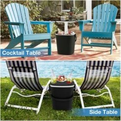 Tangkula Portable Cooler Table With Handle Cooler W/ Lift Top Lid & Bottle Opener 3-in-1 Outdoor Cocktail Drink Table Black/Blue 12 Tangkula Portable Cooler Table With Handle Cooler W/ Lift Top Lid & Bottle Opener 3-in-1 Outdoor Cocktail Drink Table Black/Blue -Tangkula GUEST e2b3b164 14ca 414d b401 fe423a5a7fd2