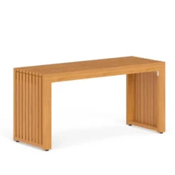 Tangkula 36 Inch Patio Bench All-Slat Acacia Wood Loveseat For 2 People 800 Lbs Capacity 18 Tangkula 36 Inch Patio Bench All-Slat Acacia Wood Loveseat For 2 People 800 Lbs Capacity -Tangkula GUEST e5158fb2 cf3f 462c 9851 e1686306529f