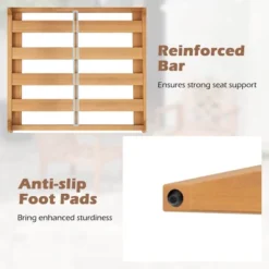 Tangkula 3PCS Patio Dining Set End Table & Chiars Set Of 2 W/ Cozy Backrest Solid Legs -Tangkula GUEST e711b22f 5ba0 4efb 853c 4be0e085395c