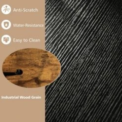 Tangkula 2-Door Kitchen Storage Bar Cabinet Buffet Sideboard W/ Wine Rack & Glass Holder -Tangkula GUEST e780f2f6 dd3a 4e6c ad27 afe6de5ccc3a