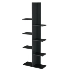 Tangkula Modern Multi-Layer Bookshelf Floor Standing Bookcase W/Anti-fall Device Storage Rack For Home Office Rustic -Tangkula GUEST ec6ff51d b35d 46e5 a943 fadf1f7ea996