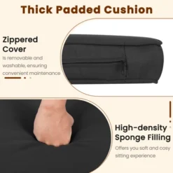 Tangkula 3 Pieces Patio Furniture Set PE Rattan Chairs Set W/ Storage Coffee Table -Tangkula GUEST fa3be8d6 3ce1 4b2b 971f 9c6177fcaf56