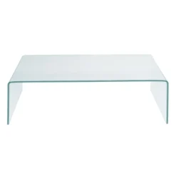 Tangkula Tempered Glass Coffee Table Accent Cocktail Side Table Living Room Furniture -Tangkula GUEST fc11667e f538 4336 aafd fc47cc098556