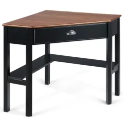 Tangkula Corner Computer Desk Table Wood Workstation -Tangkula GUEST fde28ebd 0cf5 4cda 84ad c0c5717b8929